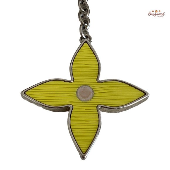 Authentic LOUIS VUITTON Bijossac Fleur De Epi Keyring Bag Charm - M67124 - Picture 8 of 13